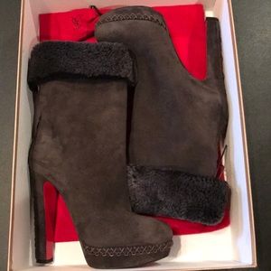 Christian Louboutin Step n Roll 140 Suede Royal